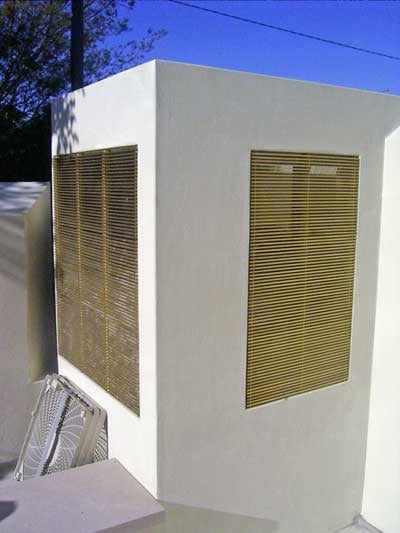 Custom-Manufactured-Brass-Grates-in-Wall-Application