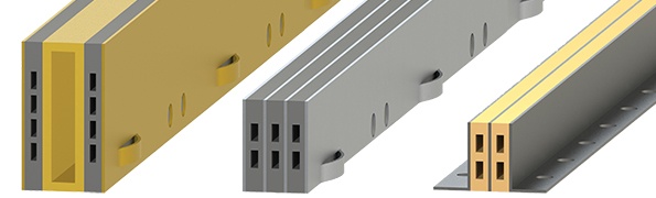 DOUBLE, TRIPLE & SPECIAL EFFECT NEOPRENE-X-PANSION LOC AND TILE STRIPS