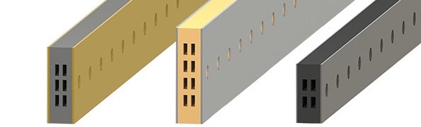 FLUSH SIDED STRESS RELIEVINGCONTROL STRIPS 12MM CONTROL SECTION