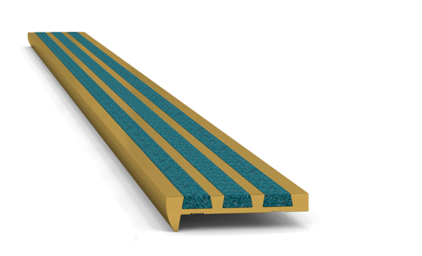 B503S Recessed Abrasive Stair Tread Nosing