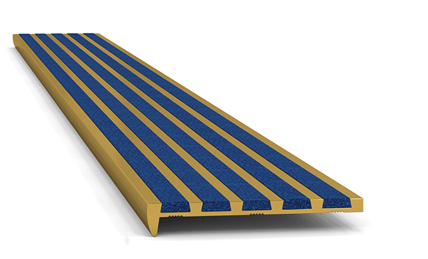 B765S Recessed Abrasive Stair Tread Nosing