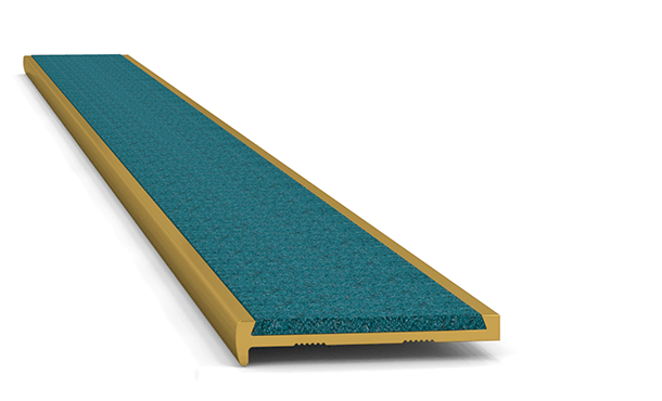 BFA501S Recessed Abrasive Stair Tread Nosing