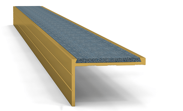 BFA591S Recessed Abrasive Stair Tread Nosing